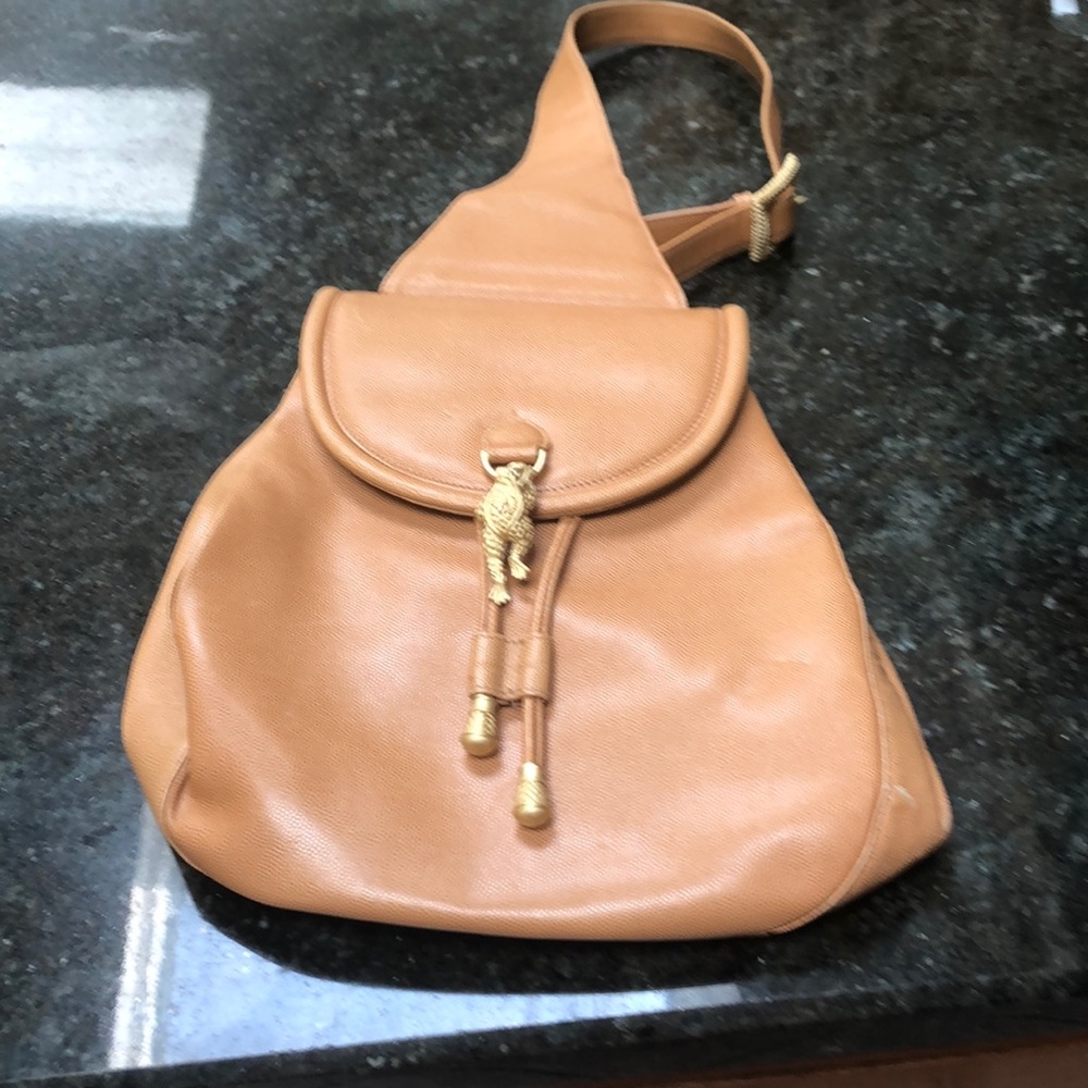 Barry-Kielselstein-Cord  shoulder satchel.